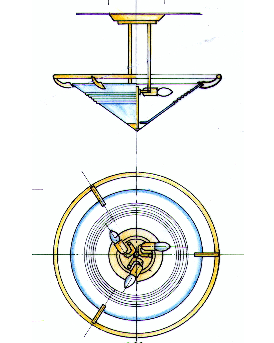 Hand-drawn plate from the FD.STIL workshop archive