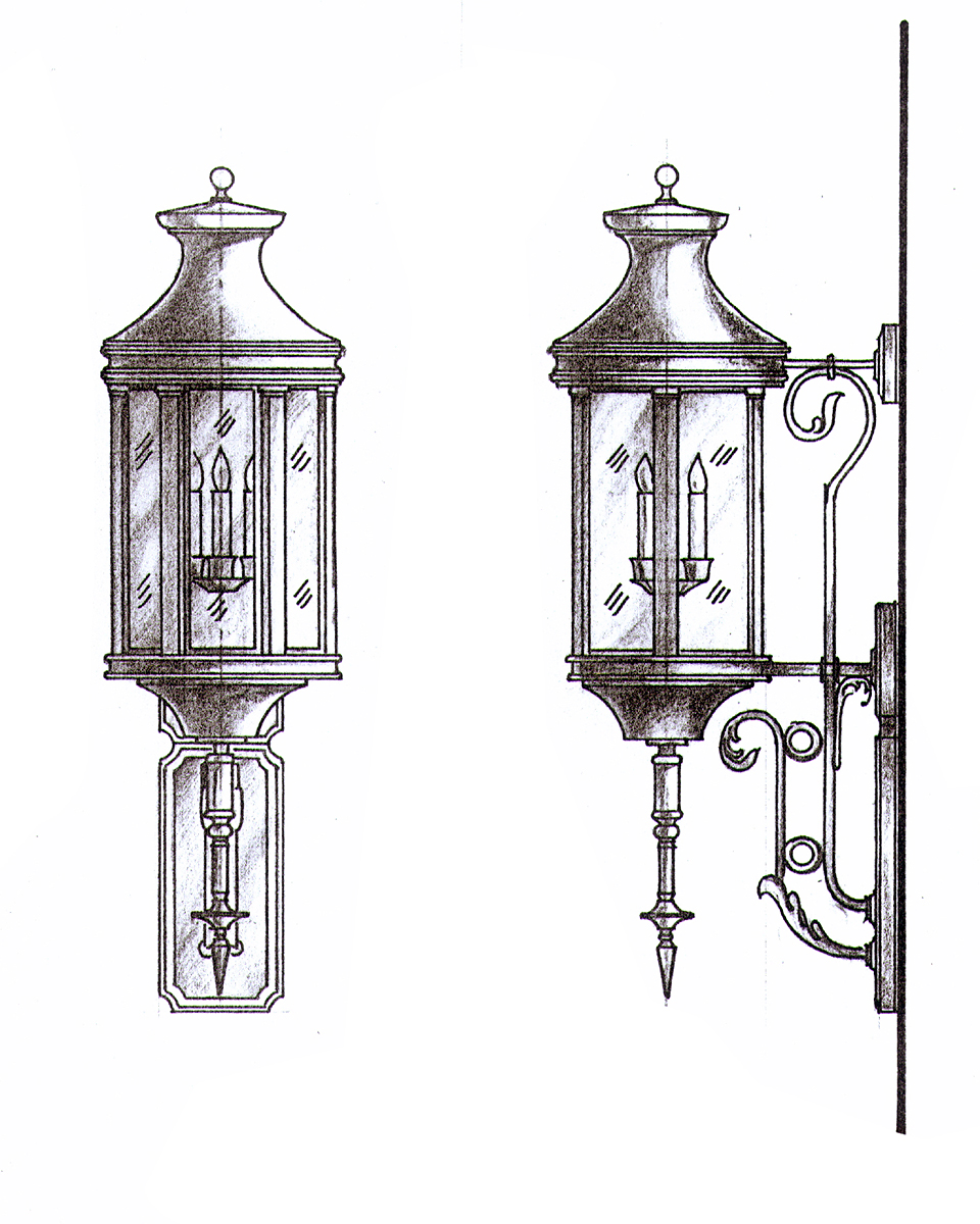 Hand-drawn plate from the FD.STIL workshop archive